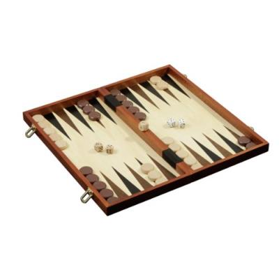 SET ECHECS - BACKGAMMON - DAMES, CASE 40 MM