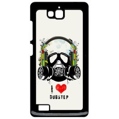 Coque huawei honor 3c et 3c 4g pop art i love dubstep