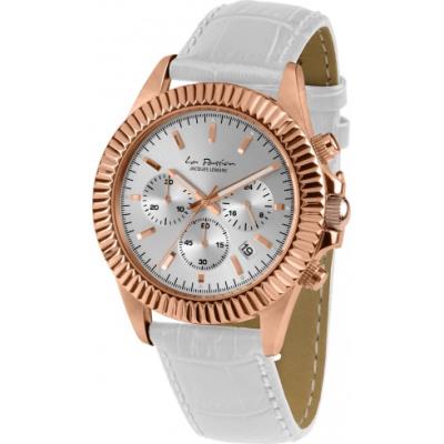 Montre JACQUES LEMANS La Passion /LP-111C en Cuir Blanc