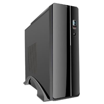 Cit Boîtier Pc Fin Micro Atx Ou Mini Itx Avec Lecteur De Cartes Intégré Et Alimentation 300 W Noir