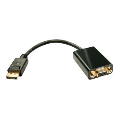 Lindy DisplayPort to VGA Adapter externe video-adapter - zwart
