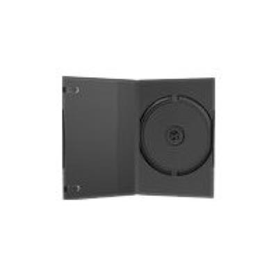 MediaRange DVD Case Single Boîtier pour DVD vidéo capacité : 1 CDDVD pack de 50 - vue 2