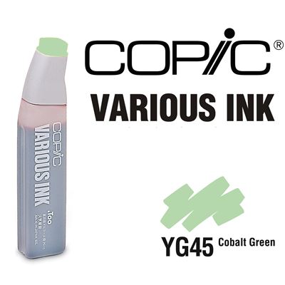 Encre various ink pour marqueur copic yg45 cobalt green - copic