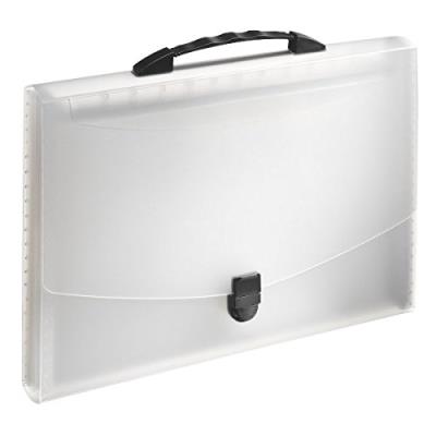 Esselte vivida trieur valisette à soufflet 12 compartiments - blanc 624025