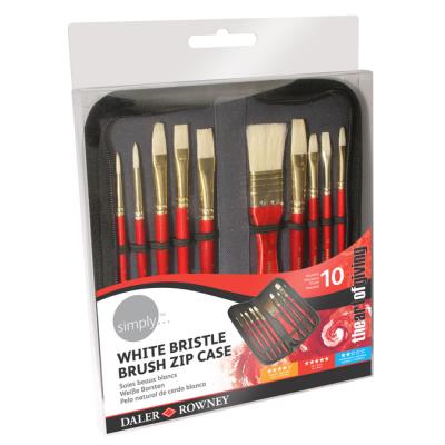 Trousse de 10 pinceaux assortis Simply soies