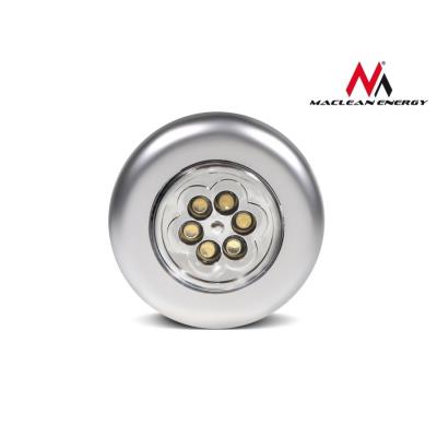 Maclean mce27 lampe adhésif 6xled faible consommation dénergie touchez poussez lumière auto-adhésif armoire lumière de la lampe