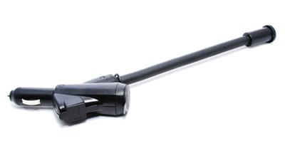Clip sur allume-cigare avec embout pivotant 360°+2 USB