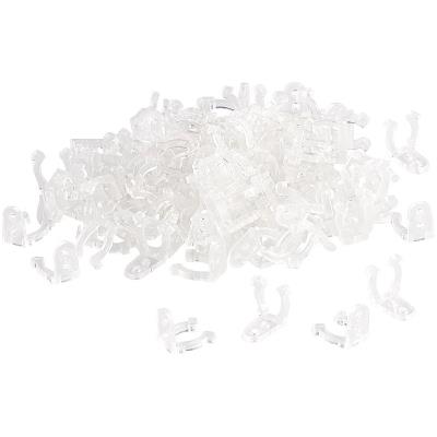 Clips de fixation pour guirlandes LED Lunartec (x100)