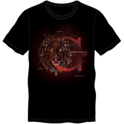 HARRY POTTER - T-Shirt homme Glow in the Dark - Gryffondor - (XXL)