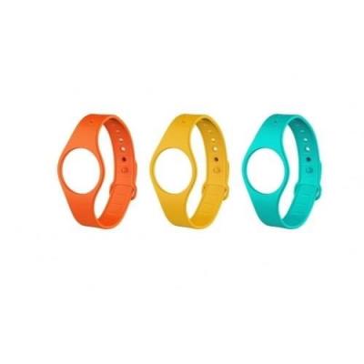 MY KRONOZ - Pack de 3 bracelets pour montres connectées tracker d'activité sport My kronoz modele Ze Circle - Turquoise