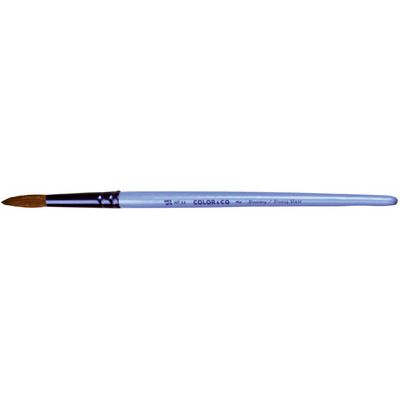 LEFRANC & BOURGEOIS pinceau dur PONY, No.12, corps en bois,