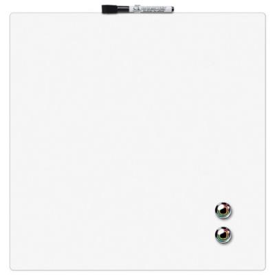 Quartet tableau magnétique carré, blanc, 360x360 mm nobo 102289