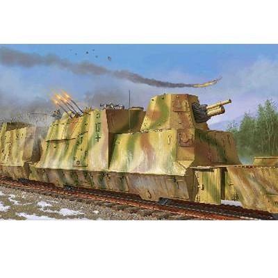Trumpeter - Wagon blindé allemand Kanonen und flakwagen