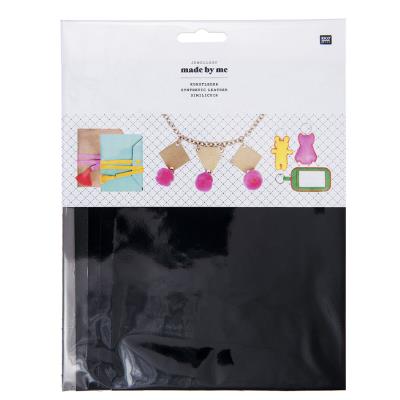 Cuir synthétique - Kit Black - A5 - 5 pcs