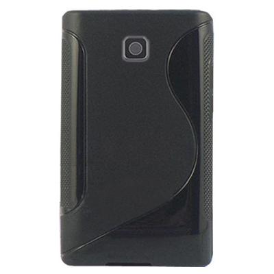 COQUE ARRIERE TPU MINIGEL POUR LG L3 II NOIR