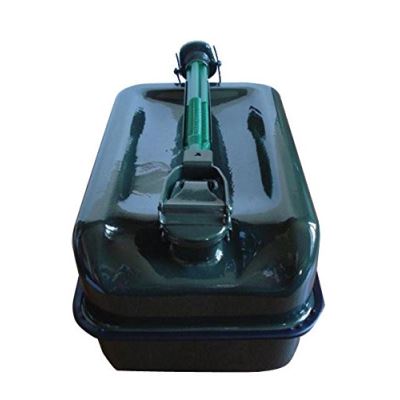 IMDIFA 97103 Jerrican Fond Plat Métal 10L avec Bec Verseur