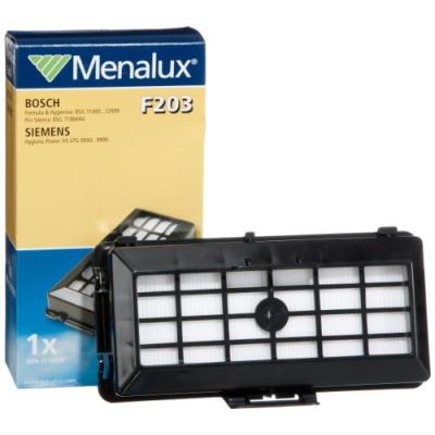 MENALUX F 203 FILTRE HEPA H-12 POUR ASPIRATEURS SIEMENS VS07G / BOSCH BSG 71