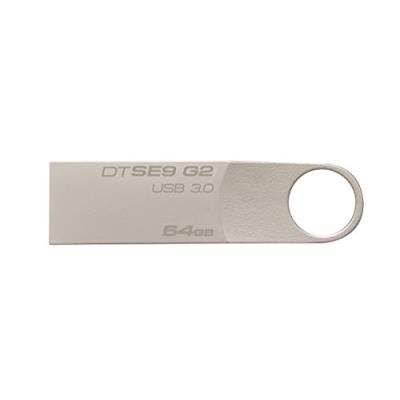 Kingston DataTraveler SE9 G2 - 64GB Clé USB 3.0, Argent