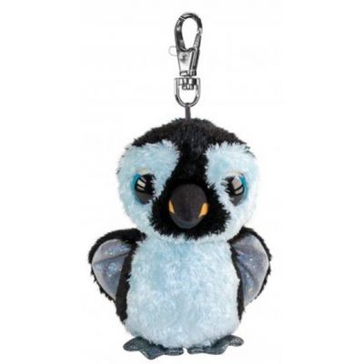 Lumo Stars porte-clés Lumo Penguin Ping Ping noir 8,5 cm