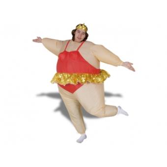 Un beau Costume danseuse ballerine avec un système gonflable déguisement fete accesssoire costume insolite drole - 1
