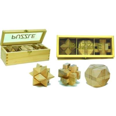 Lot de 3 casse-têtes Castor