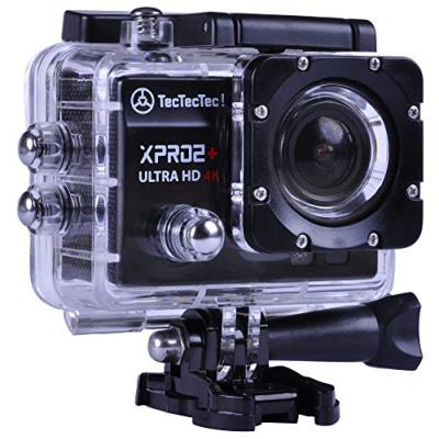 TecTecTec Caméra Sport XPRO2+ Ultra HD 4K Action Cam Wifi étanche