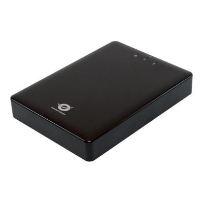 Conceptronic StreamVault Wireless 2.5 Drive Case - NAS-server - 0 GB