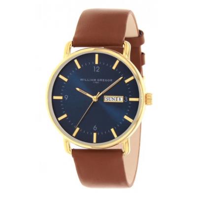 Montre WILLIAM GREGOR 1791 Mixte Bleu - BWG10001G-113