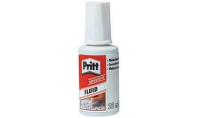 Pritt - liquide de correction correct-it FLUID 1620, blanc Contenu: 20 ml -610642