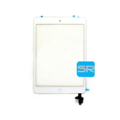 Vitre tactile complète ipad mini 2 retina blanc