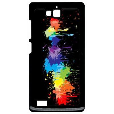 Coque huawei honor 3c et 3c 4g pop art color smash