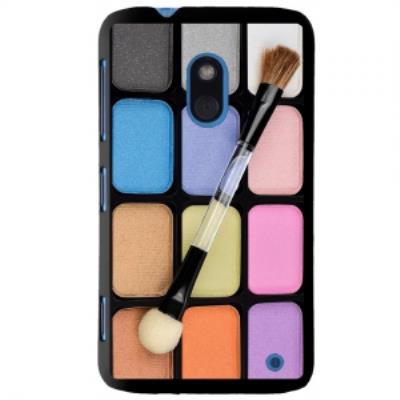 Coque noire pour Lumia 620 motif palette de maquillage