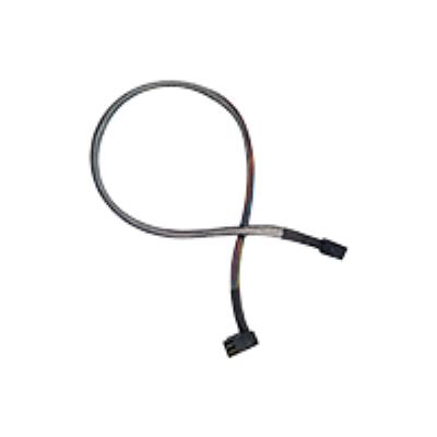 Microchip Adaptec - SAS interne kabel - SAS 12Gbit/s - 4x Mini SAS HD (SFF-8643) (M) naar 4x Mini SAS HD (SFF-8643) (M) - 1 m - 90° connector