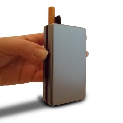 Etui design à cigarettes automatique boite Gris