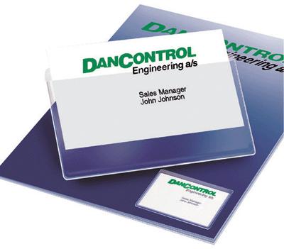 3L 3L - PORTE CARTE ADHESIVE PP 60X105 - BLISTER DE 10