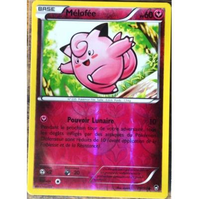 carte Pokémon 70/111 Mélofée 60 PV - REVERSE XY03 XY Poings Furieux NEUF FR État correct - Pokémon reconditionné disponible sur Fnac