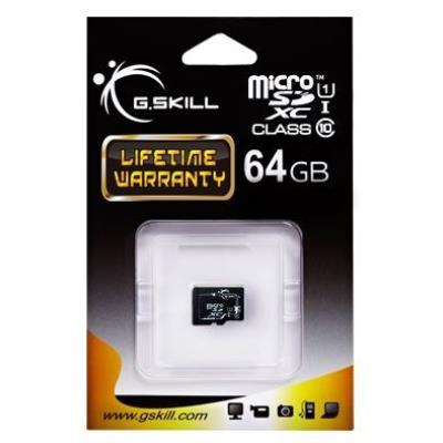 G.skill carte mémoire flash 64go uhs 1 classe-ff-tsdxc64gn-u1