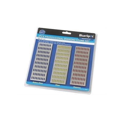 BLUE SPOT 19275 KIT DE PIERRE À PONCER DIAMANT 3 PIÈCES