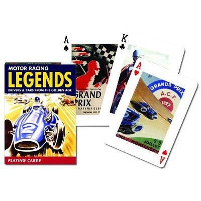 Jeu de 54 cartes - La légende du sport automobile