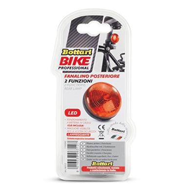 Bottari vélo 2 fonctions déclairage pour vélo avec feu arrière led lumineux-rouge