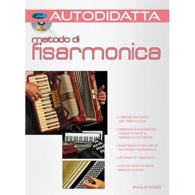 Méthodes et pédagogie CARISCH ROZZI PAOLO - FISARMONICISTA AUTODIDATTA + CD - ACCORDEON Accordéon