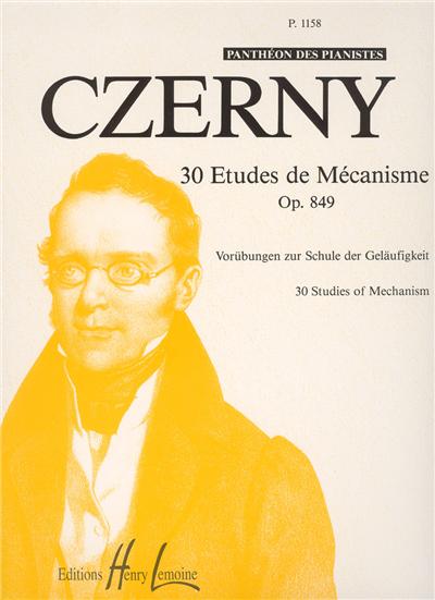 ETUDES DE MECANISME (30)OP 849