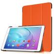 Etui en PU 3 plis Stand for Huawei MediaPad T2 10.0 Pro - Orange