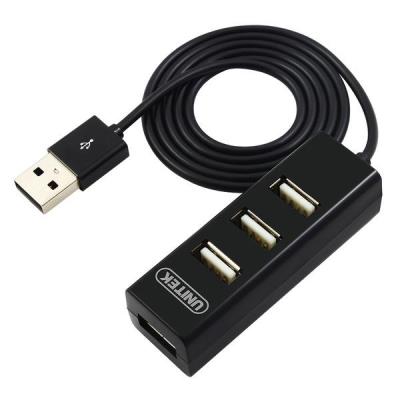 Hub usb 2.0 4x. mini, noir, y-2140 unitek y-2140 czarny