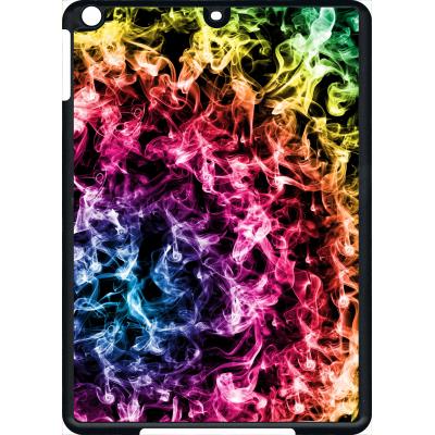 Coque pour apple ipad air smoke fume arc en ciel