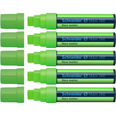 Schneider P126011 Marqueur Noir, Vert