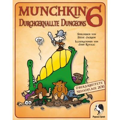 PEGASUS SPIELE 17216G - MUNCHKIN 6: DURCHGEKNALLTE DUNGEONS - 2011 EDITION