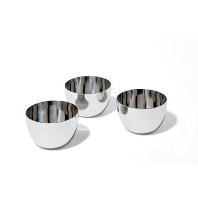 ALESSI SG59 MAMI SET COMPOSÉ DE TROIS BOLS EN ACIER INOXYDABLE