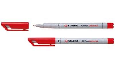 STABILO - Stylo feutre pour surface lisse OHPen universal, S, Vert