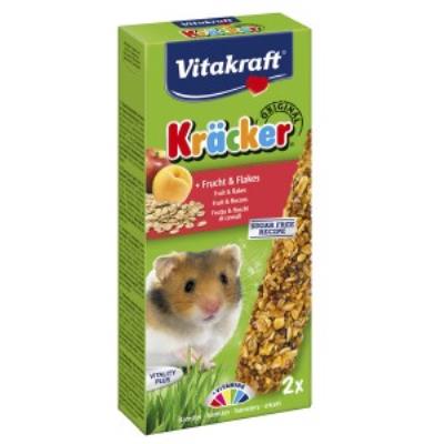 Comparer les prix de Kräcker Fruits Et Flocons Hamsters P/2 - Vitakraft
